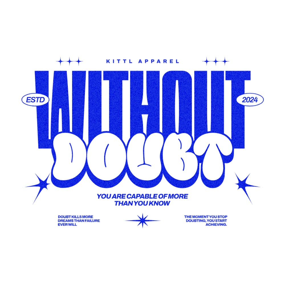 The flat "Without Doubt" design file