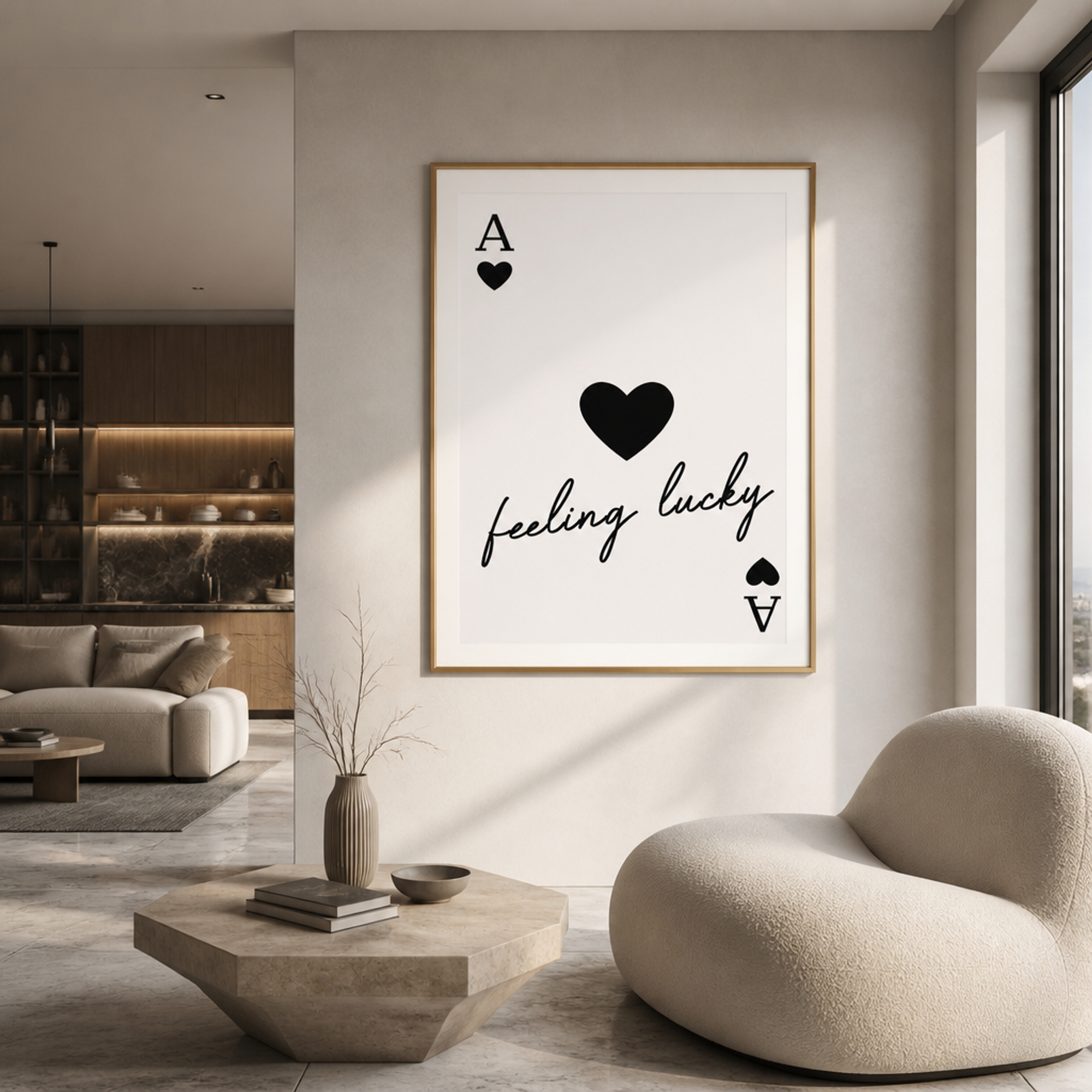 Unframed poster print shown flat, no frame — accurate product photo