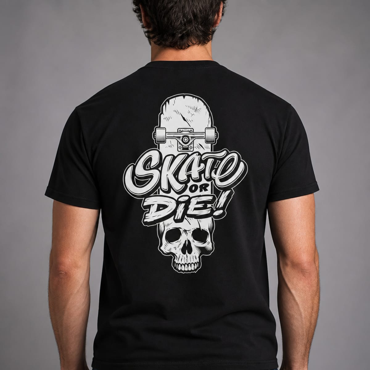 T-shirt mockup lifestyle scene